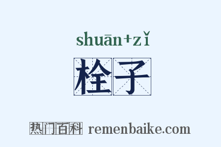 栓子是什么意思的图片